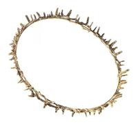 ifundom Corona di Spine in Metallo Oro per Feste e Cerimonie, Accessorio Raffinato e Versatile per Donne Adulte Design Unico e Utilizzo Prolungato