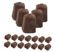 ifundom Cubetti di Torba di Cocco Marrone Aerazione 30 Pezzi Substrato Idroponico Versatile per Germinazione e Coltivazione per Giardinaggio e Metodi di Coltivazione Diversi