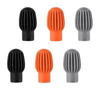 ifundom Cuscinetti Silenziatori per Bacchette Batteria in Silicone 6 Pezzi Coperture per Riduzione Rumore Esercizi Batteria Smorzatori Sonore Leggeri e Flessibili per Pratiche