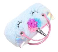 ifundom Custodia per Occhiali Portatile a Forma di Unicorno Maniglia Custodia Leggera e Resistente per Occhiali da Sole da Lettura e Accessori per e Viaggi