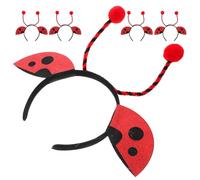 ifundom Fasce per Chioma a Tema Coccinella 5 Pezzi Antenne ad Archetto per Bambine Accessori per Feste in Maschera e Cosplay Divertenti