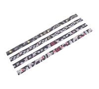 ifundom Fasce per Chioma Karate Set da 4 Bandane Ninja Samurai Traspirante Fascia Elastica Decorazioni Karate Kid per Feste Cosplay e Allenamento Arti Marziali