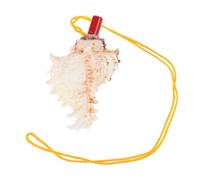 ifundom Fischietto A Forma Di Conchiglia Ciondolo Naturale Per Musica Decorazione Da Spiaggia Suono Unico