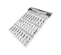 ifundom Flute Chord Chart Poster Per Principianti Guida Pratica Per Imparare Gli Accordi Del Flauto Strumento Musicale Per Insegnanti e Studenti Materiali Sicuri e Resistenti Per La