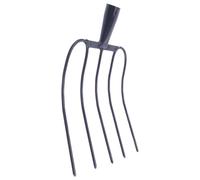 ifundom Forca per Letame e Forcone da Giardinaggio Portatile, Attrezzo Agricolo Multifunzione la Pulizia di Prati e Terreni Rurali, Forca Pratica Resistente per Uso Domestico