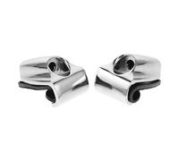 ifundom Ganci per Grancassa Batteria 2 Pezzi con Cuscinetti in Gomma Nera Antivibrazione Accessori per Montaggio Stabile e Regolazione Rapida Tensione Pelle Compatibili con Vari Modelli