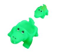ifundom Giocattolo da Bagno Galleggiante per Set 2 Pezzi Coccodrillo in Materiale Sicuro Superficie Liscia Design Cartone Animato per Vasca e Piscina Neonati Regalo Compleanno