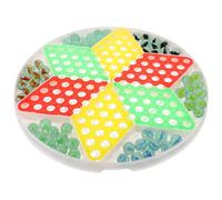 ifundom Gioco di Dama Perline di Vetro Interattivo e Adulti, Materiale Plastica e Vetro, per Natale e Compleanni, Sviluppa Pensiero Strategico Stili multipli