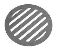 ifundom Graticola Rotonda in Ferro per Barbecue, Piastra Carbone Efficiente, Accessorio Versatile per Cottura All'aperto e Campeggio, Sostituzione Fondo Barbecue 155mm