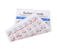 ifundom Guitar Chord Chart Poster Per Principianti Guida Visiva Per Imparare Accordi Di Chitarra e Ukulele Diagrammi Facili Da Seguire Per Nuovi Musicisti Per Pratica Su Supporti Musicali