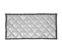 ifundom insonorizzata per finestre e porte: termoisolante antirumore da 47x31" - adatta per camera da letto, balcone, casa, argento