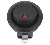 ifundom Interruttore a Levetta Pulsante Luminoso Rosso Interruttore a Levetta Automatico per Camper e Rimorchio Controllo Pratico per Indicatori di Direzione Veicoli Ricreazionali