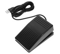 ifundom Interruttore Pedale USB Pedale Singolo USB per Computer Ufficio Gaming Medicina Zoom Funzione Tastiera Funzione Mouse Controllo Multifunzione
