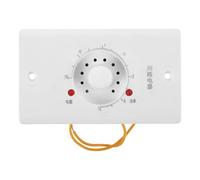 ifundom Interruttore Termostato Regolabile 800w per Riscaldatori Esterni, Manopola Controllo velocità Ventola, Ricambio Compatibile per Stufe e Caminetti Elettrici da Giardino