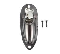 ifundom Jack Socket Per Chitarra Con Piastra e Viti Connettore Di Uscita Per Chitarra Elettrica e Basso Nero