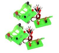 ifundom Kit Circuito Elettrico Educativo per Set Completo per Esperimenti di Fisica di Base Apprendimento Sicuro e Creativo dei Fondamenti Elettrici con Manuale Didattico