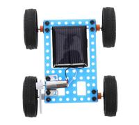 ifundom Kit Costruzione Auto Solare Educativo per Veicolo Te in Materiale Resistente Giocattolo Sperimentale Sicuro e Didattico con Alimentazione Energia Solare Regalo per Apprendimento