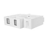 ifundom Kit di Costruzione di Case Modello, Modello Architettonico in Scala 1/50, Kit di Assemblaggio per Appartamento in Miniatura, Abs e Acrilico, per Professionisti e Hobbisti,
