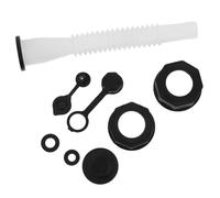 ifundom Kit di Sostituzione Beccuccio Tanica di Gas Tappo Filettato Antiscivolo Connettore per Gas Ugello Flessibile Beccuccio per Taniche di Benzina Kit di Sfiato per Taniche di Benzina