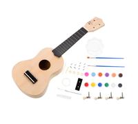 ifundom Kit Di Ukulele Per Artigianato Set Di Strumenti Musicali in Legno Chitarra Doodle Dipinta A Mano Per Principianti
