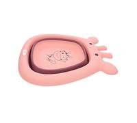 ifundom Lavabo Pieghevole Per Bambini a Forma Di Cartone Animato, Mini Lavabo Multifunzionale in Plastica, Vaschetta Per Pediluvio e Lavaggio Viso, Leggero e Portatile Per Neonati