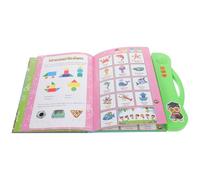 ifundom Libro Interattivo Bilingue Francese-inglese per 1-5 Anni, Giocattolo Educativo Elettronico Audio, Libro Parlato per Apprendimento Prescolare e Sviluppo Linguistico