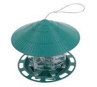 ifundom mangiatoie per uccelli da appendere all'aperto semi Muliera per uccelli sospeso tramoggia piccolo mangiatoia per uccelli trasparente mangiatoia per pappagalli da balcone plastica