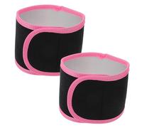 ifundom Maniche Braccia Sportive Regolabili per Sudorazione Fasce Fitness per Allenamento e Modellamento Rosa