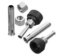 ifundom Manicotti in Acciaio Inox per Saldatore, Set da 6 Pezzi Viti, Accessori per Manici di Saldatura Compatibili, Installazione Rapida per Utensili di Saldatura Professionali