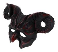 ifundom Maschera Del Diavolo Corno Di Bue Corna Di Capra Halloween Maschera Per Il Mezza Mascherata Corno Di Montone Maschera Di Teschio Animale Mostro Demoni Copricapo Oggetti Di
