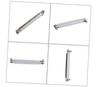 ifundom Metal Guitar Bridge Saddle Per Chitarra Acustica Parti Di Ricambio Metallo Miglioramento Della Chiarezza e Sostenibilità Design Compatto e Durevole Adatto Per Musicisti