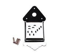 ifundom Metal Tailpiece Per Mandolino Con Viti Accessorio Per Mandolino e Chitarra Design Elegante e Facile Installazione Migliora Tono e Sustain Cromo