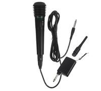 ifundom Microfono Cablato Accessorio Per Cantare Nero Leggero Alla Moda Jack Da 6 3 Mm Casuale