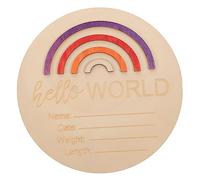 ifundom Milestone Wooden Monthly Cards Annuncio Per Ogni Mese Per Per Nuove Mamme e Papà