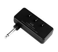 ifundom Mini Amplificatore Audio per Chitarra Basso Mini Amplificatore per Chitarra Elettrica Tascabile in Alluminio e Abs Leggero e Portatile Design Ukulele