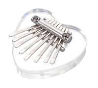 ifundom Mini Kalimba Acrilico Portatile Toni Pianoforte Dito Per Performance Camping e Relaxation