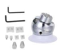 ifundom Morsa a Sfera Girevole per Gioielli in Acciaio Inox, Utensile da Banco per Incisione e Incastonatura Pietre, Morsetto Compatto e Portatile per Lavori di Precisione Artigianali