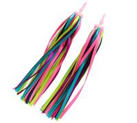 ifundom Nastro Decorativo per Manubrio Scooter e Bici in Poliestere e Plastica, Accessori che Volano e Danzano nel Vento, come Regalo Colorato