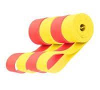 ifundom Nastro per Cerchioni Tubeless Bici 26" in Pvc Resistente Antiforatura 4 Pezzi Giallo e Rosso per Mountain Bike, Bici da Strada e Pieghevoli, Protezione Leggera e Sottile