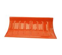 ifundom Neve Professionale Strumento Rimozione Ghiaccio per Auto e Superfici Design Resistente e Maneggevole Adatta per Biciclette e Finestre Arancione