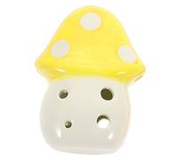 ifundom Ocarina Ocarine Per Principianti a Fungo Set Da Gioco Per Bambini Giocattolo Per Ocarine Giocattolo Per Bambini Mini Funghi Strumento Giocattolo Strumento Ceramica Yellow