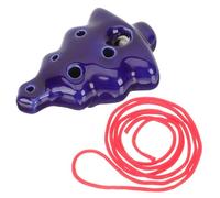 ifundom Ocarina Strumenti A Cartoni Animati Serie Di Decorazioni Attive Ornamento Di Bacche Rosse Di Capodanno Strumenti Per Alberi Di Natale Ornamenti Corno Di Richiamo Principianti