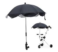 ifundom Ombrello Parasole Universale Per Passeggino Protezione Solare e Antipioggia Per Ombrellino Flessibile Da Con 8 Ribs