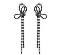 ifundom Orecchini Pendenti Nappe Leggere e Strass, Gioielli Eleganti per Donna, Adatti a Feste e Matrimoni, Design Luminoso e Confortevole