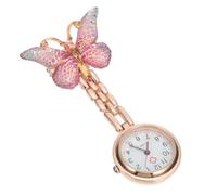 ifundom Orologio Quarzo Vetro Farfalla Forma di a Facile da Indossare e Trasportare, per e Studenti gli Esami