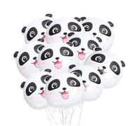 ifundom Palloncini 20 Set 18 Pollici a Forma di Panda in Alluminio Riutilizzabili e Resistenti per Decorazioni Feste di Compleanno e Party a Tema