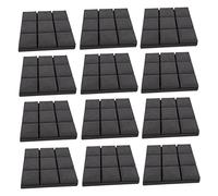 ifundom Pannelli Fonoassorbenti Confezione da 12 Pannelli Fonoisolanti Blocchi Acustici Cuscinetti Fonoassorbenti per