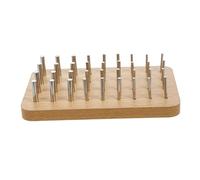 ifundom Pegboard per Riabilitazione Occupazionale Strumento Versatile per Esercizi Destrezza delle Dita e Sviluppo delle Abilità Motorie