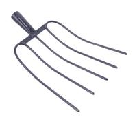ifundom per Letame Denti in Forgiato per e Fattoria Manico Ergonomico per Agevole Letame Animale e Concime Strumento Resistente per Lavori Agricoli e del