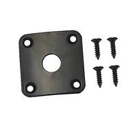 ifundom Piastra Jack per Chitarra Elettrica Parte per Basso Elettrico Piastra di Ricambio per Strumento Musicale Design Curvo Facile da Installare